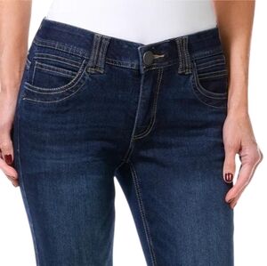 DEMOCRACY 6 Ab Technology Dark Wash Skinny Jeans